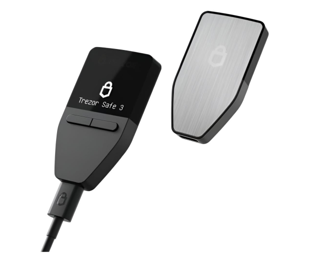 Trezor Safe 3 - Stellar Silver - 1319289 - zdjęcie 2